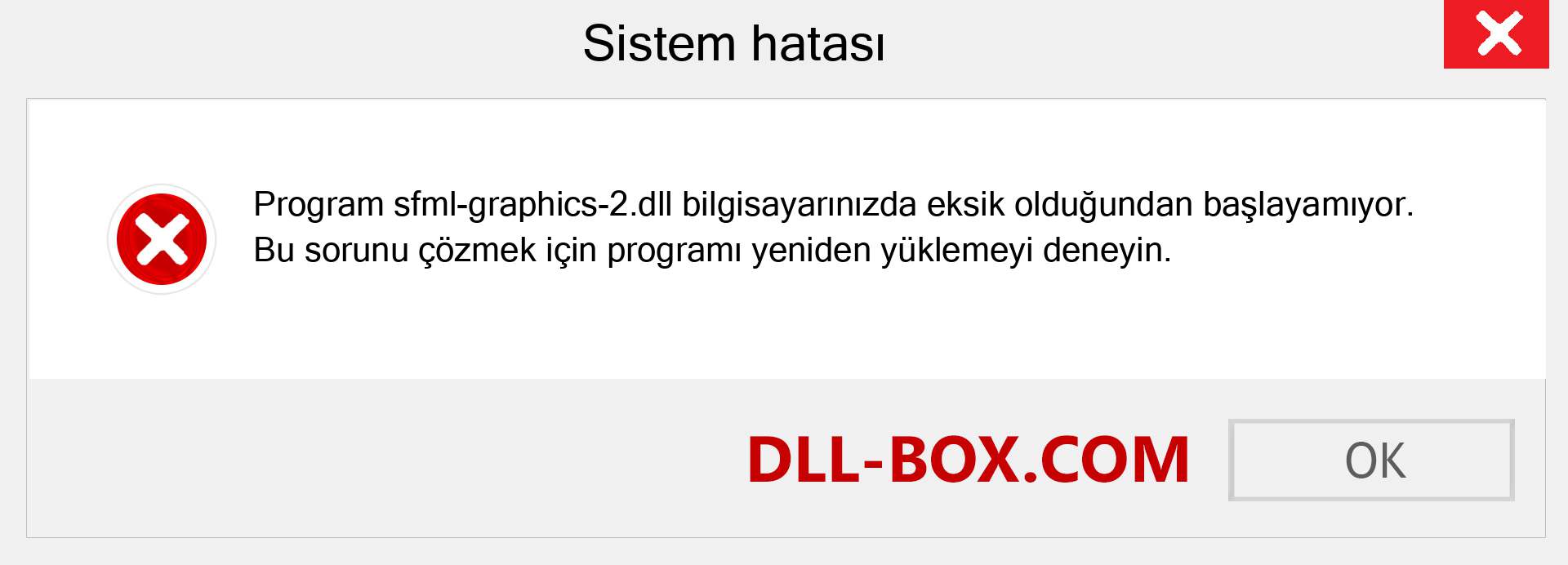 sfml-graphics-2.dll dosyası eksik mi? Windows 7, 8, 10 için İndirin - Windows'ta sfml-graphics-2 dll Eksik Hatasını Düzeltin, fotoğraflar, resimler